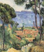 Paul Cezanne, Vue sur I Estaque et le chateau d'lf